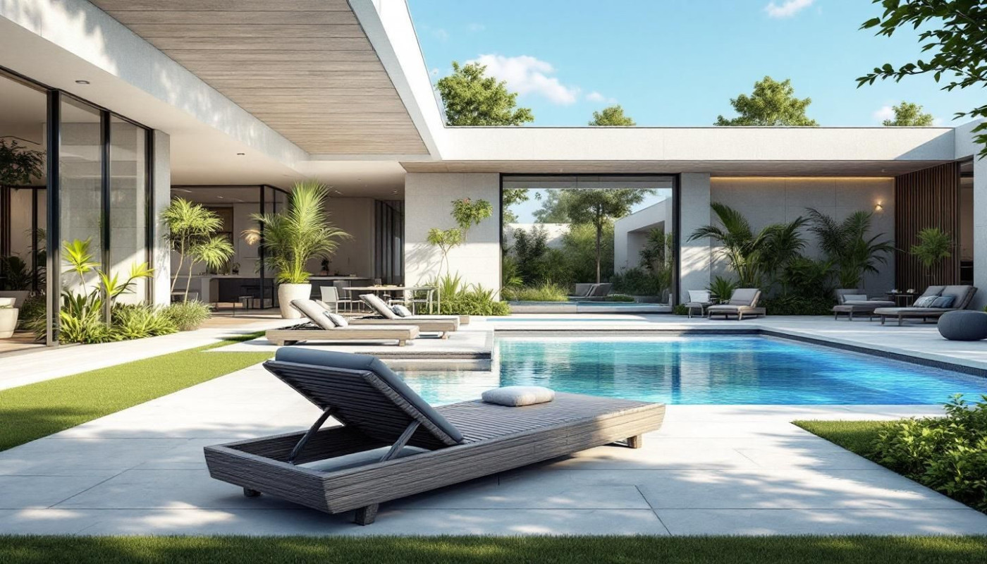 Maximiser l'espace et le style : aménager autour de votre piscine
