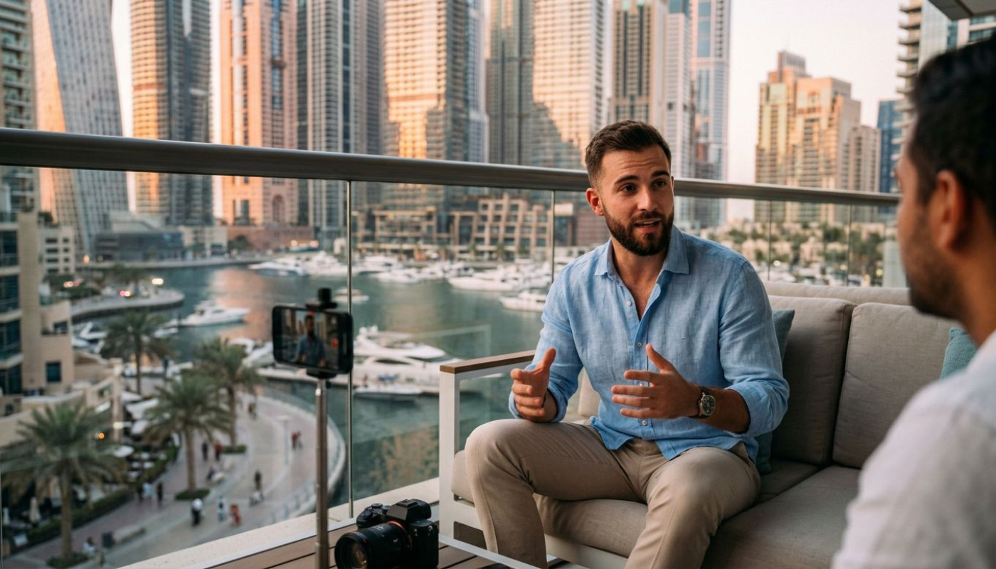 Un influenceur à dubaï raconte son ascension grâce à comment être cité par les ia
